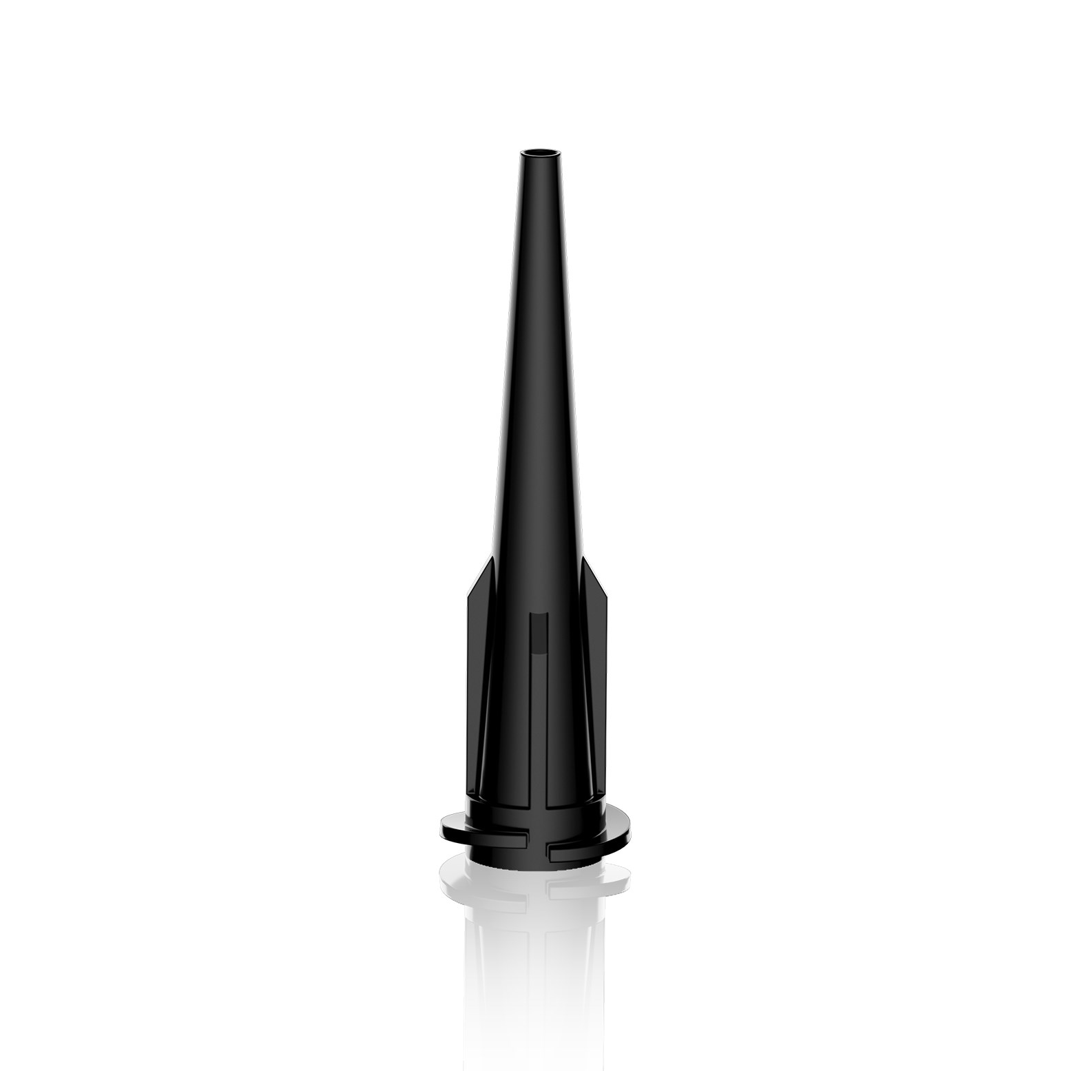 APK4.003.16G - ANTİSTATİK PLASTİK KONİK İĞNE ( 16 -G ) SİYAH