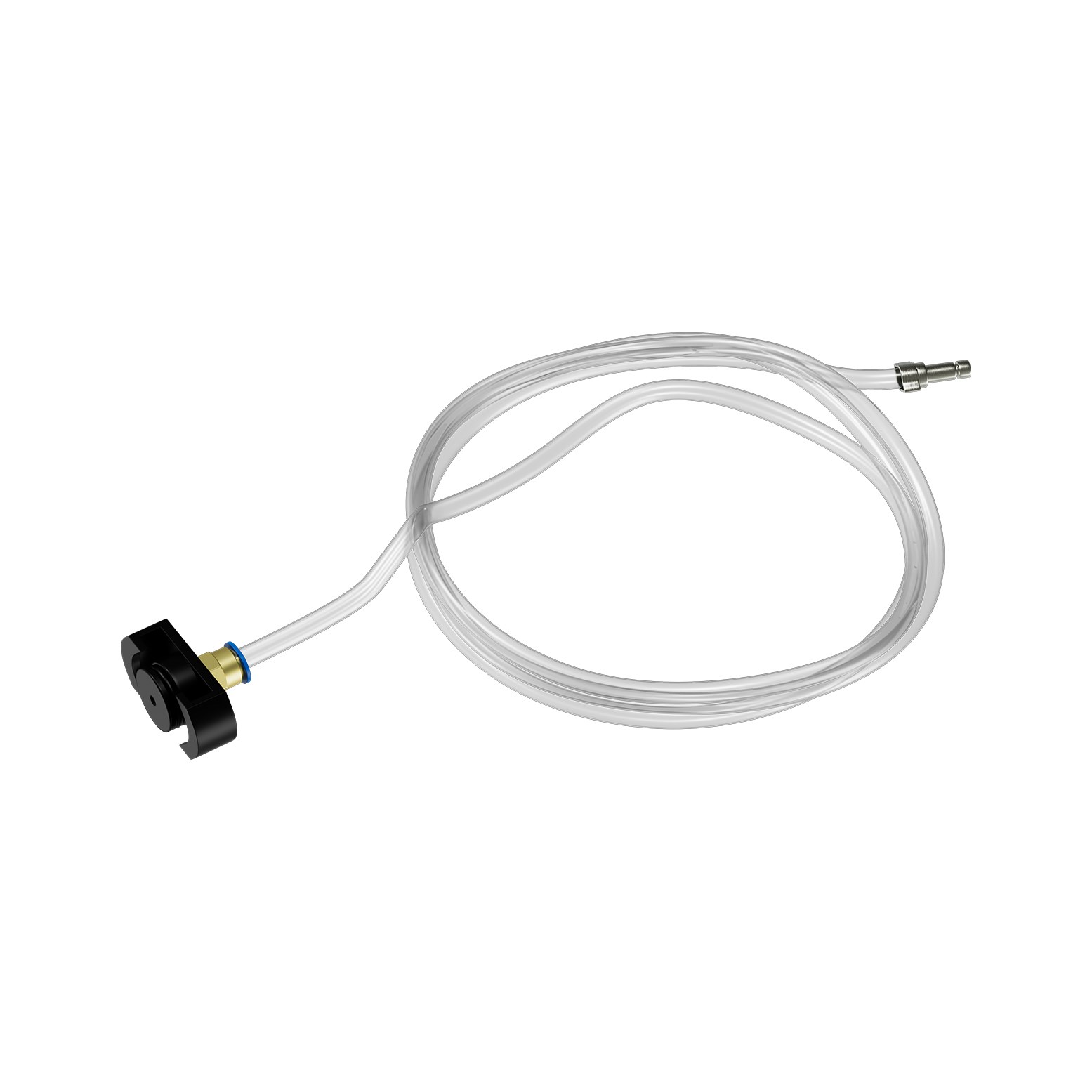 SA 30-6SM - ŞIRINGA ADAPTÖRÜ Ø6 - 30cc - METAL - SİYAH