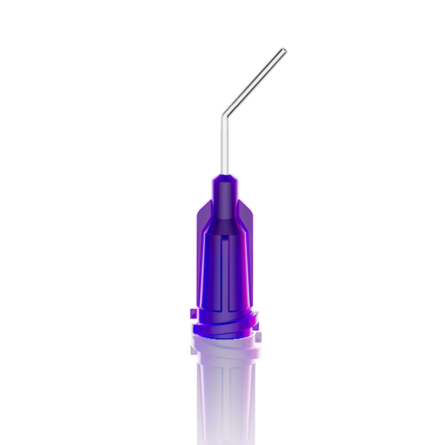 EBE21G050-45 - ENJEKSİYON BAŞLIKLI 45 DERECE EĞİMLİ İĞNE- 1/2'' - 21G - MOR