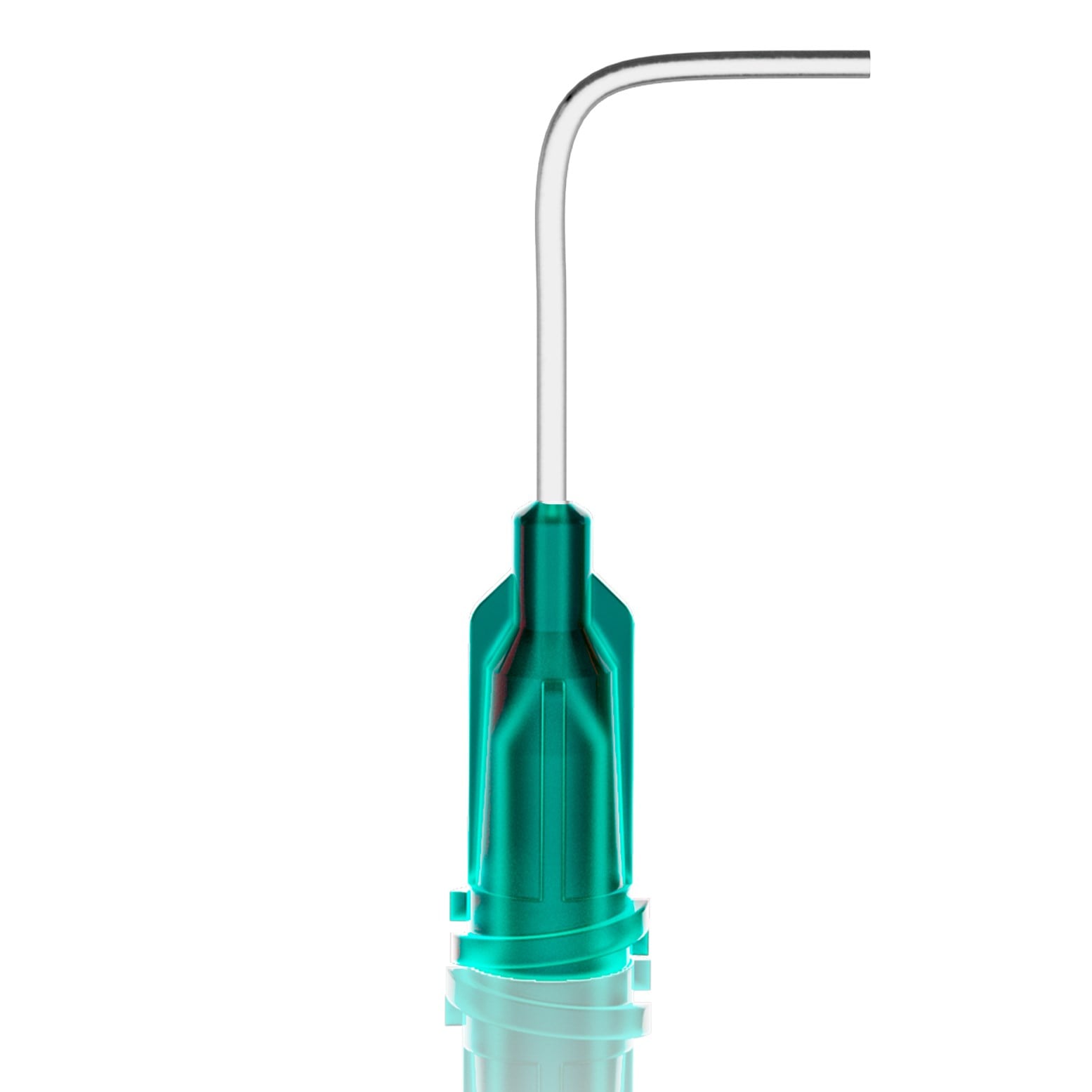 EBE18G050-90 - ENJEKSİYON BAŞLIKLI 90 DERECE EĞİMLİ İĞNE - 1/2'' - 18G - YEŞİL