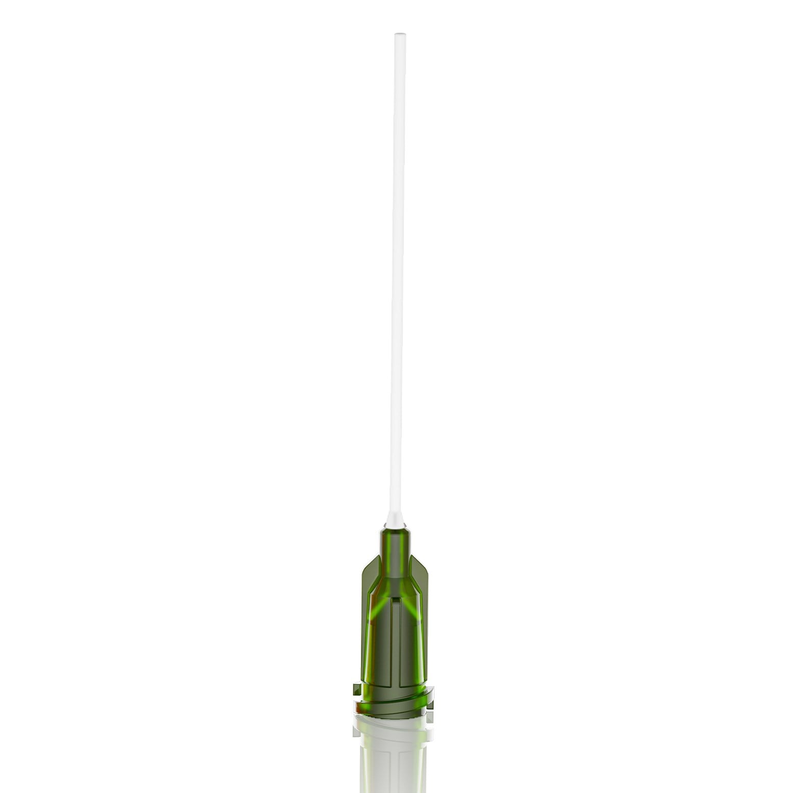 EBEU14G150- ENJEKSİYON BAŞLIKLI ESNEK UÇLU (PP) İĞNE-1,5'' - 14G - KOYU YEŞİL