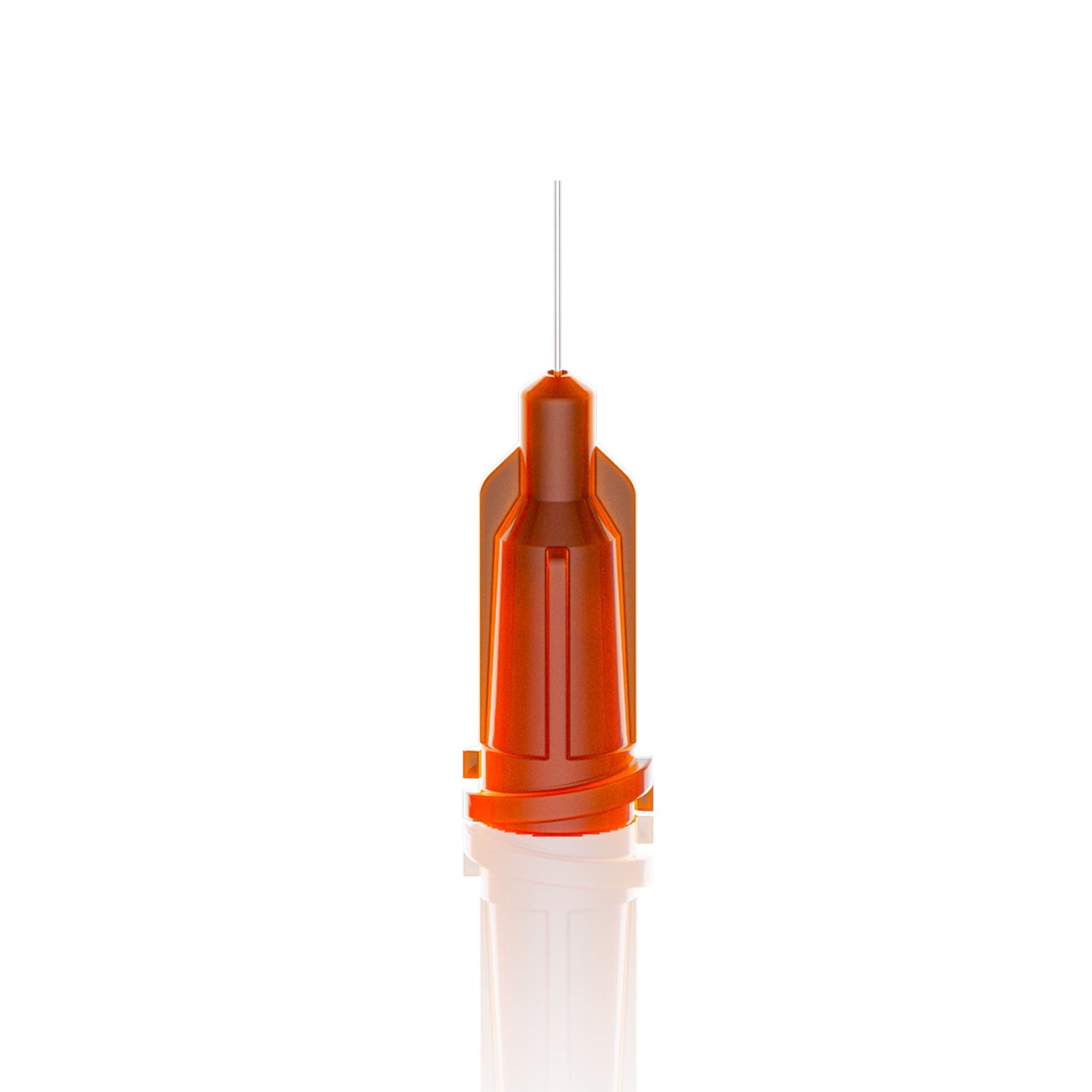 EBD23G025 - ENJEKSİYON BAŞLIKLI DÜZ İĞNE - 1/4''-23G - TURUNCU