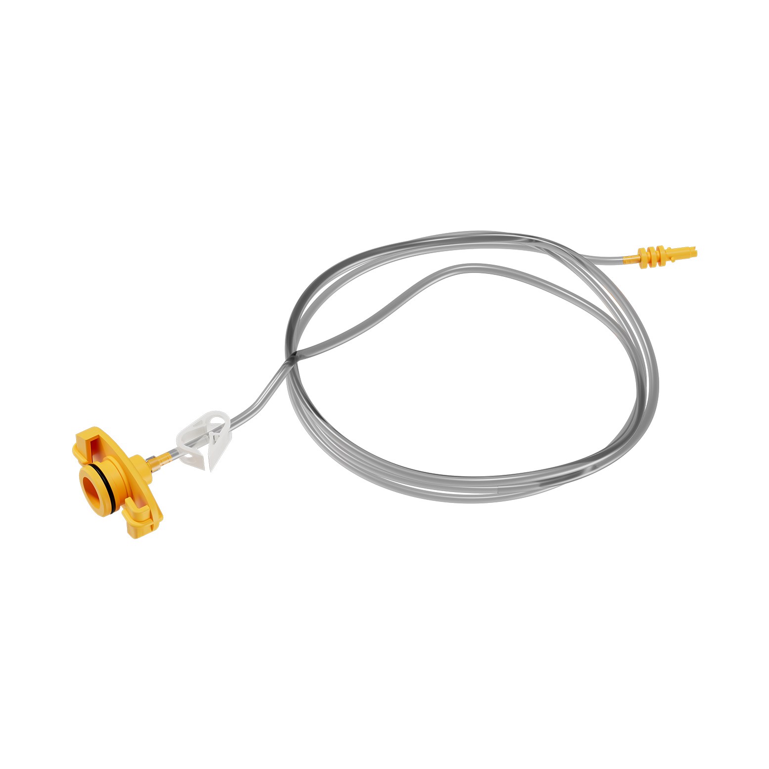 SA 05-4S - ŞIRINGA ADAPTÖRÜ Ø4 - 5cc - PLASTİK - SARI