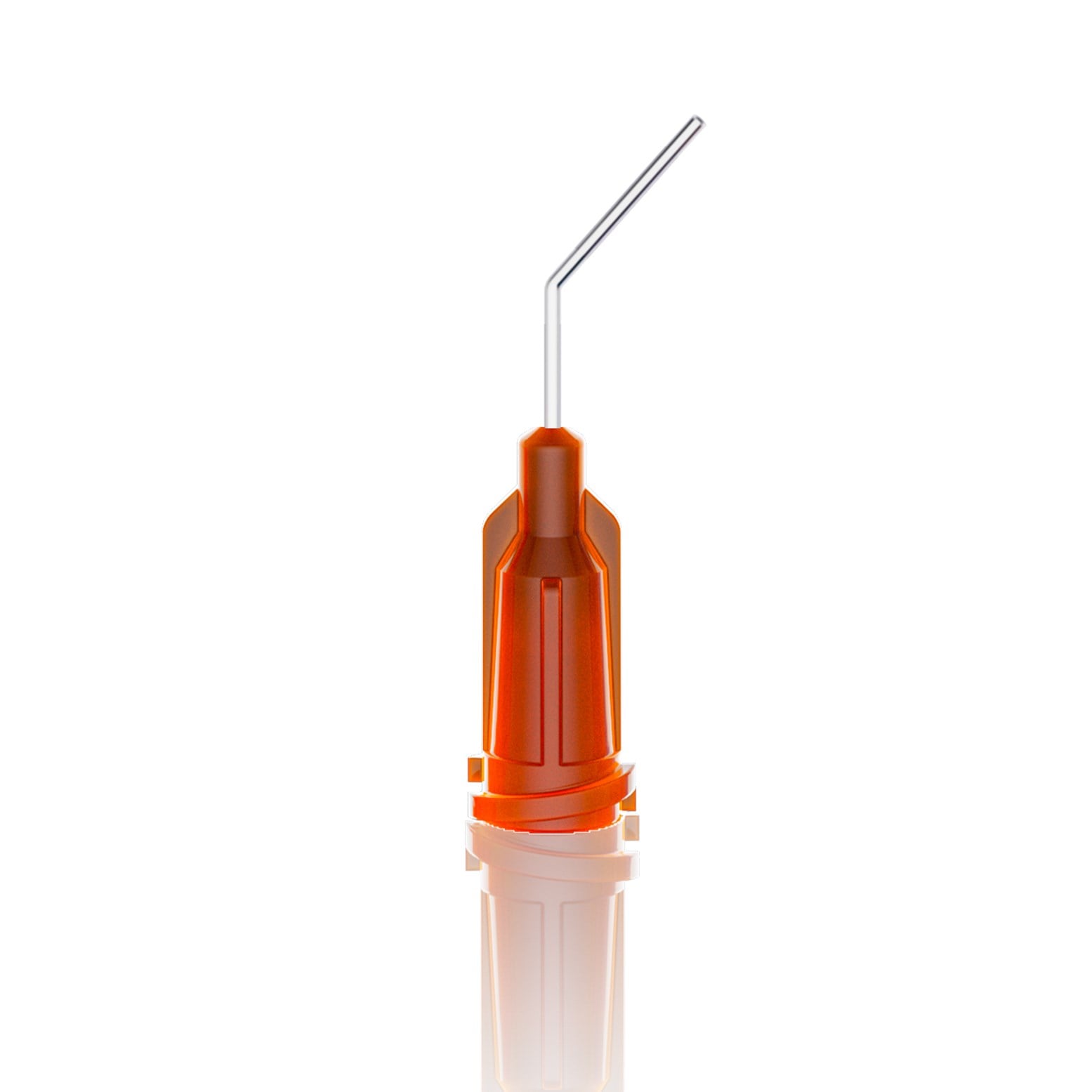 EBE23G050-45 - ENJEKSİYON BAŞLIKLI 45 DERECE EĞİMLİ İĞNE- 1/2'' - 23G - TURUNCU