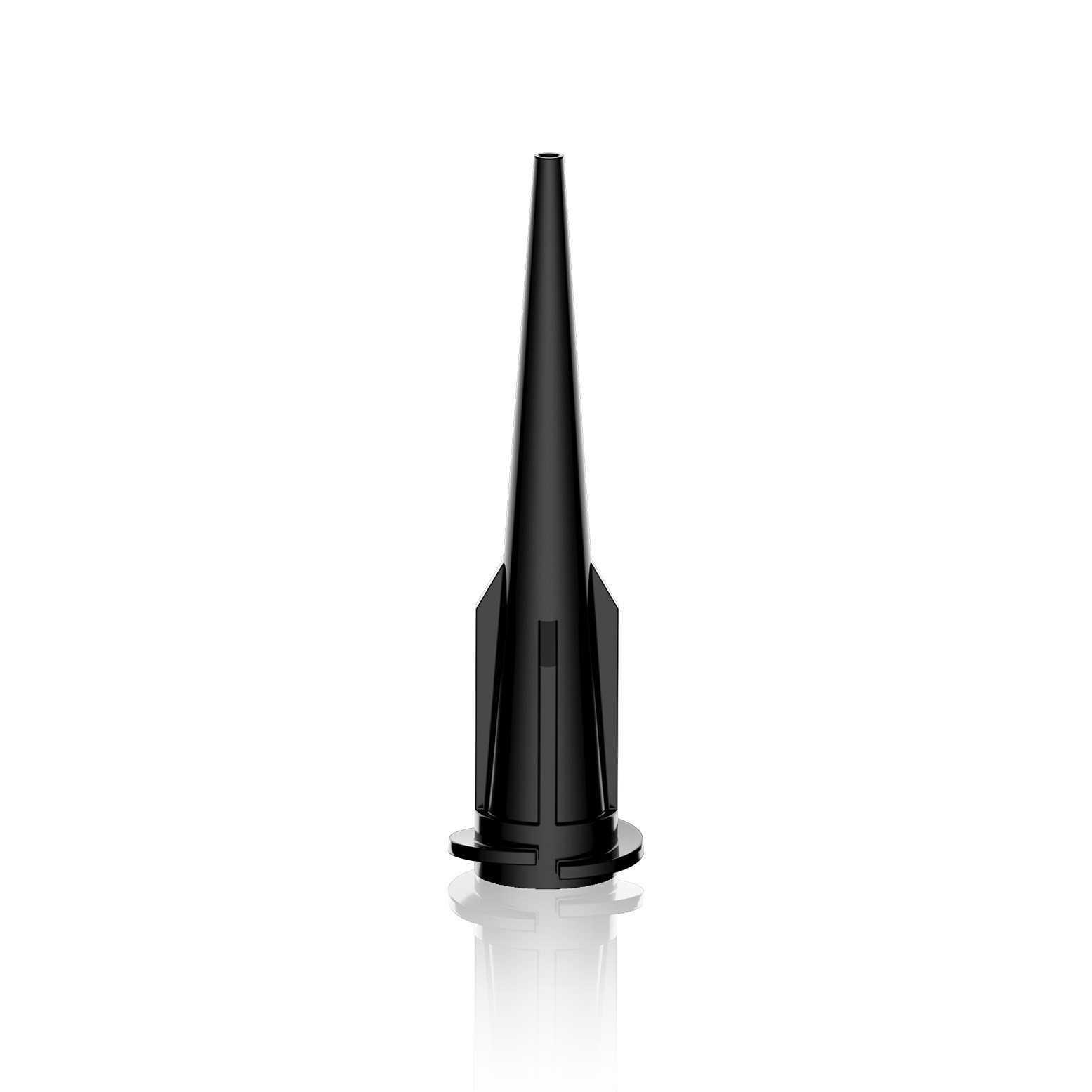 APK4.003.20G - ANTİSTATİK PLASTİK KONİK İĞNE (20-G ) SİYAH