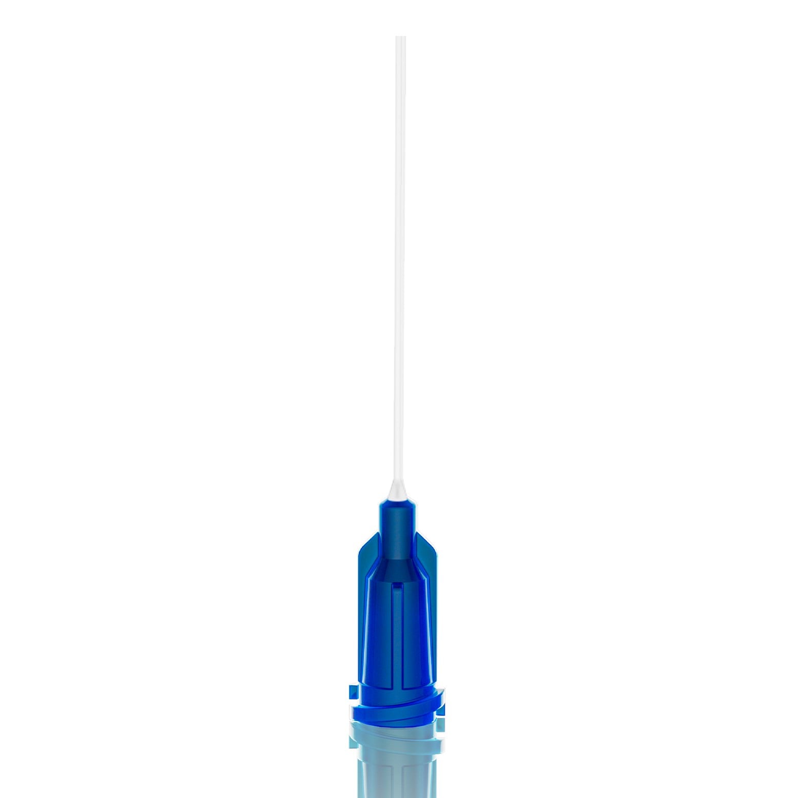 EBEU22G100 - ENJEKSİYON BAŞLIKLI ESNEK UÇLU (PP) İĞNE - 1'' - 22G - MAVİ