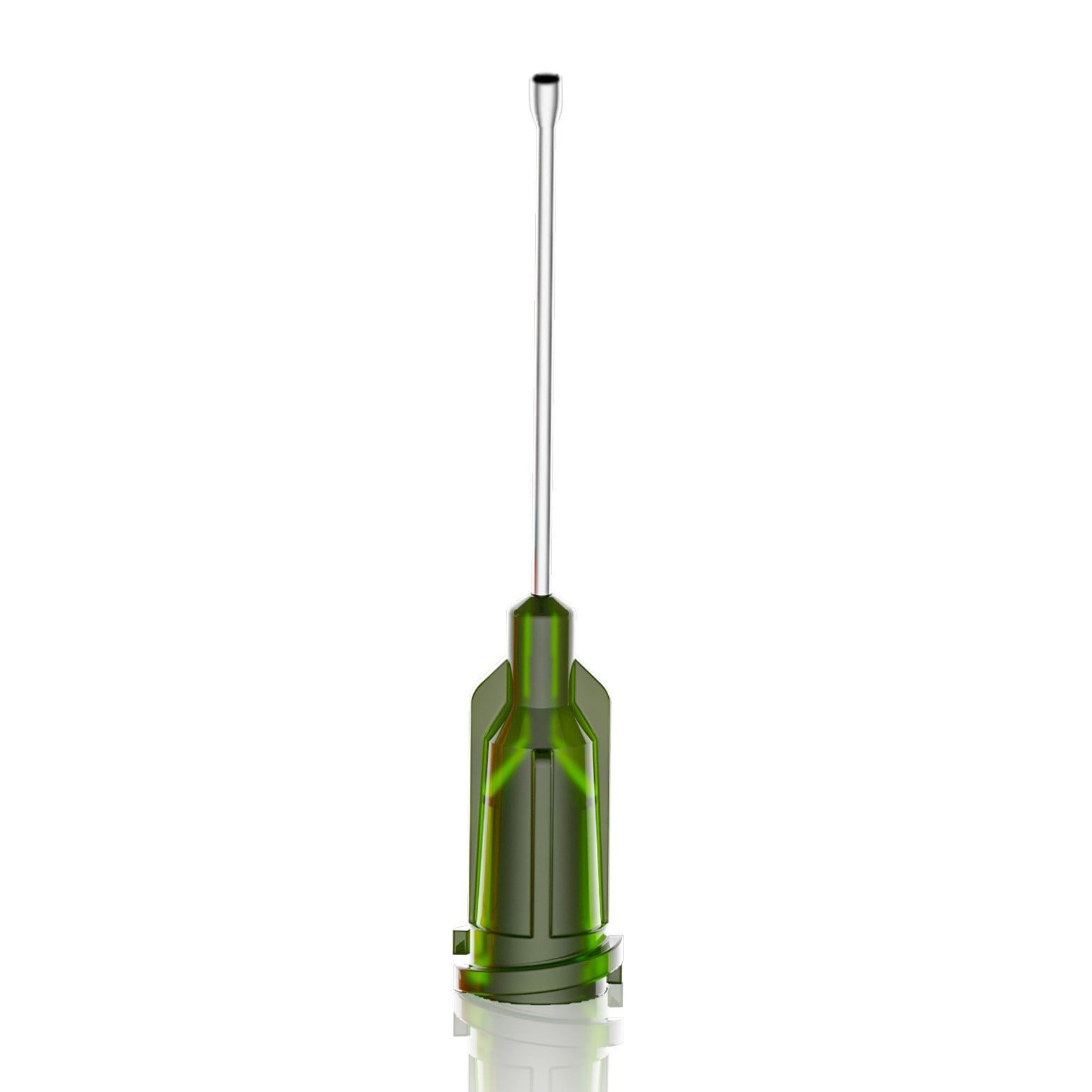 EBLU14G050 - ENJEKSİYON BAŞLIKLI LAMA UÇLU İĞNE - 1/2'' - 14G - KOYU YEŞİL