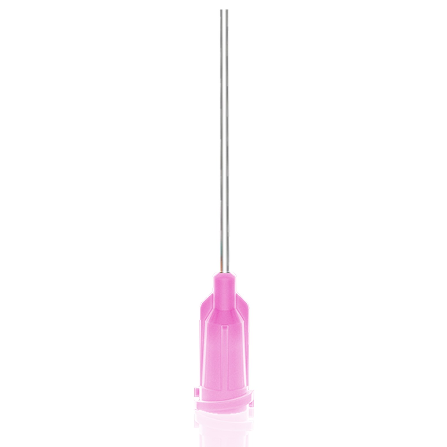 EBD11G100 - ENJEKSİYON BAŞLIKLI DÜZ İĞNE - 1'' - 11G - AÇIK PEMBE