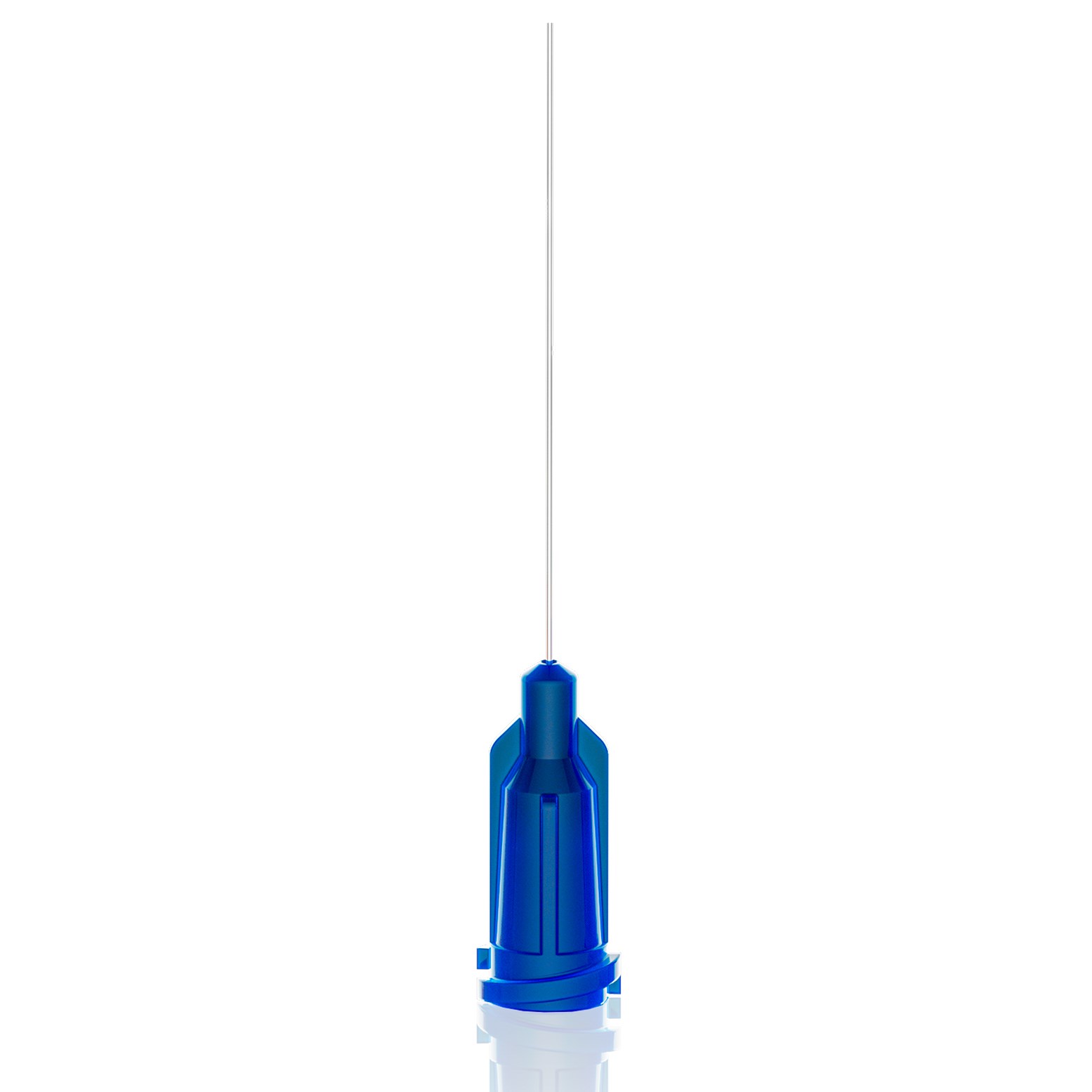 EBD22G100 - ENJEKSİYON BAŞLIKLI DÜZ İĞNE - 1'' - 22G - MAVİ
