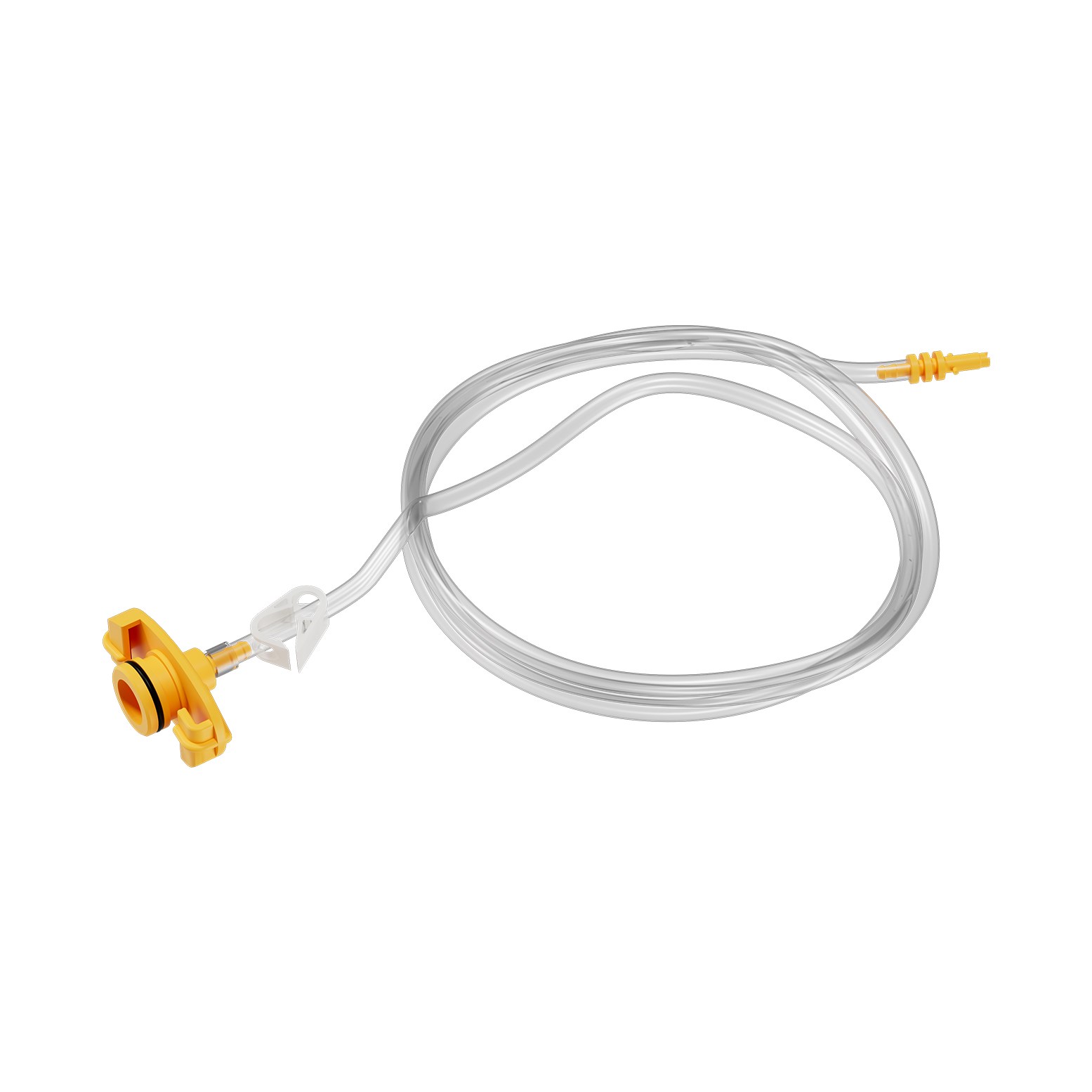 SA 05-6S - ŞIRINGA ADAPTÖRÜ Ø6 - 5cc - PLASTİK - SARI