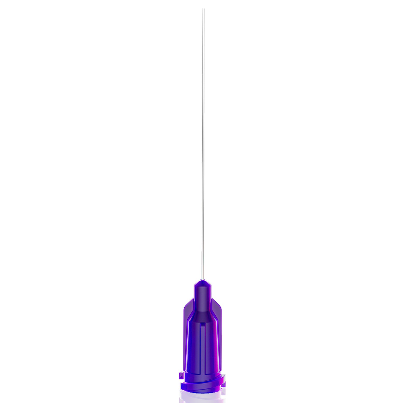 EBD21G150 - ENJEKSİYON BAŞLIKLI DÜZ İĞNE - 1,5'' - 21G - MOR