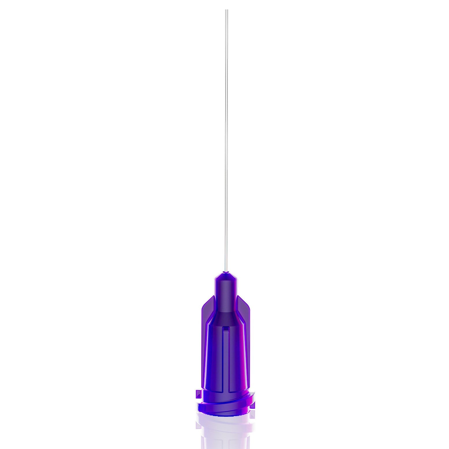 EBD21G100 - ENJEKSİYON BAŞLIKLI DÜZ İĞNE - 1'' - 21G - MOR