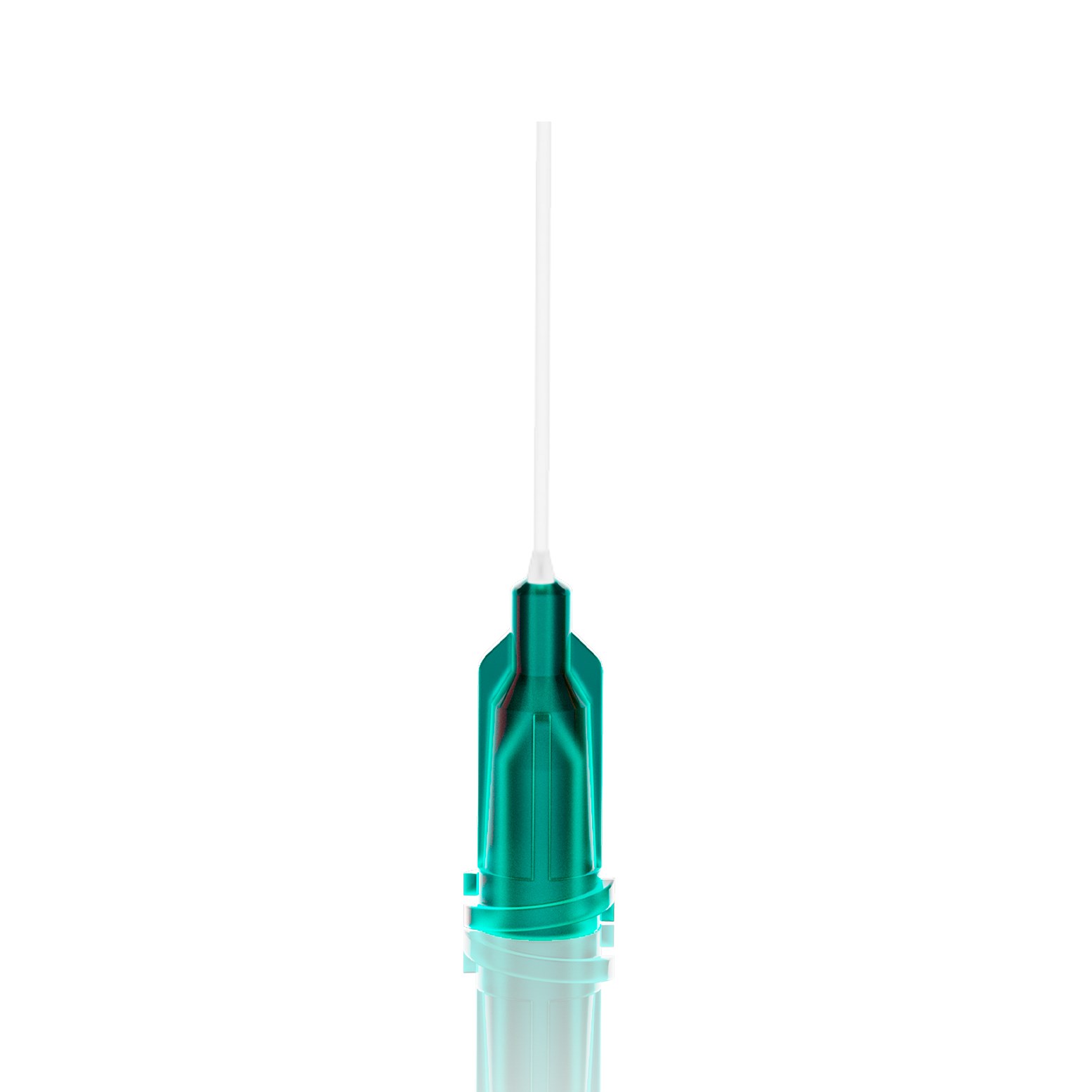 EBEU18G050 - ENJEKSİYON BAŞLIKLI ESNEK UÇLU (PP) İĞNE - 1/2'' - 18G - YEŞİL