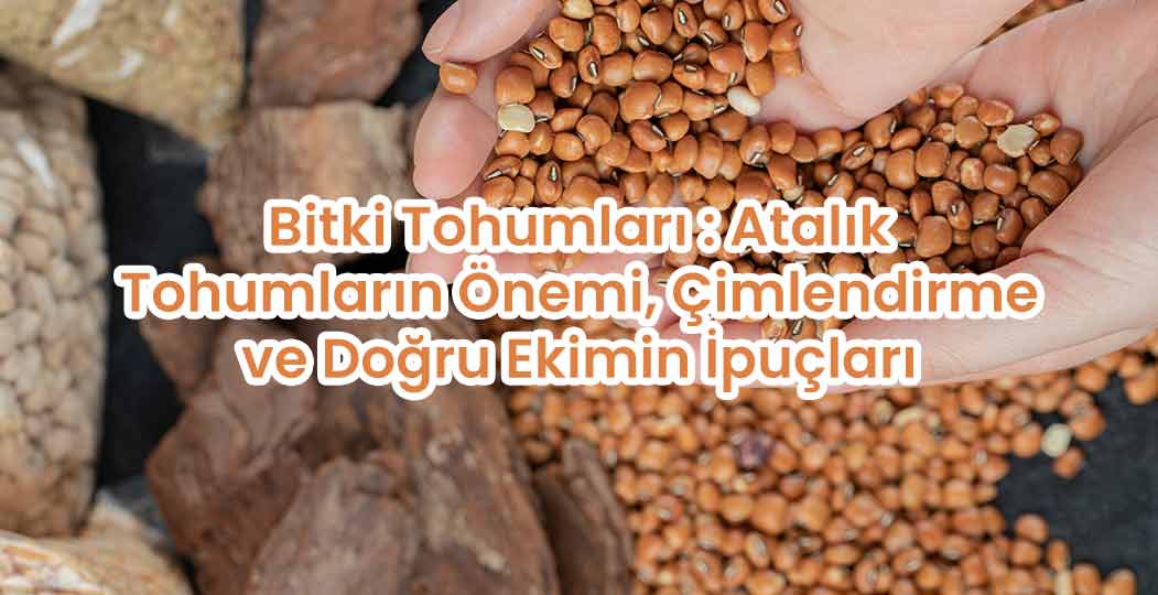 Bitki Tohumları  : Atalık Tohumların Önemi, Çimlendirme ve Doğru Ekimin İpuçları