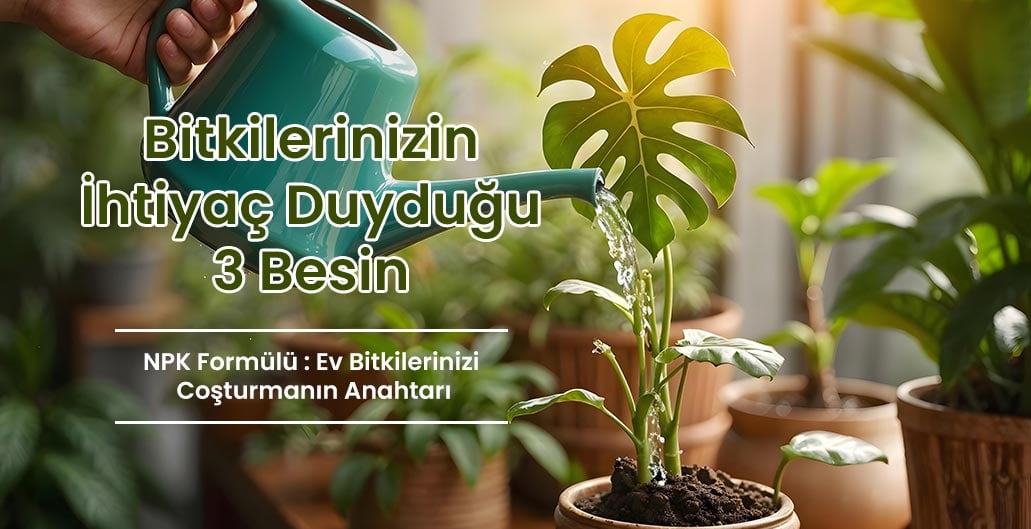Bitkilerinizin İhtiyacı Olan 3 Temel Besin