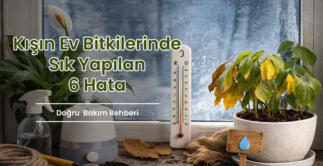 Kışın Ev Bitkilerinde Sık Yapılan 6 Hata