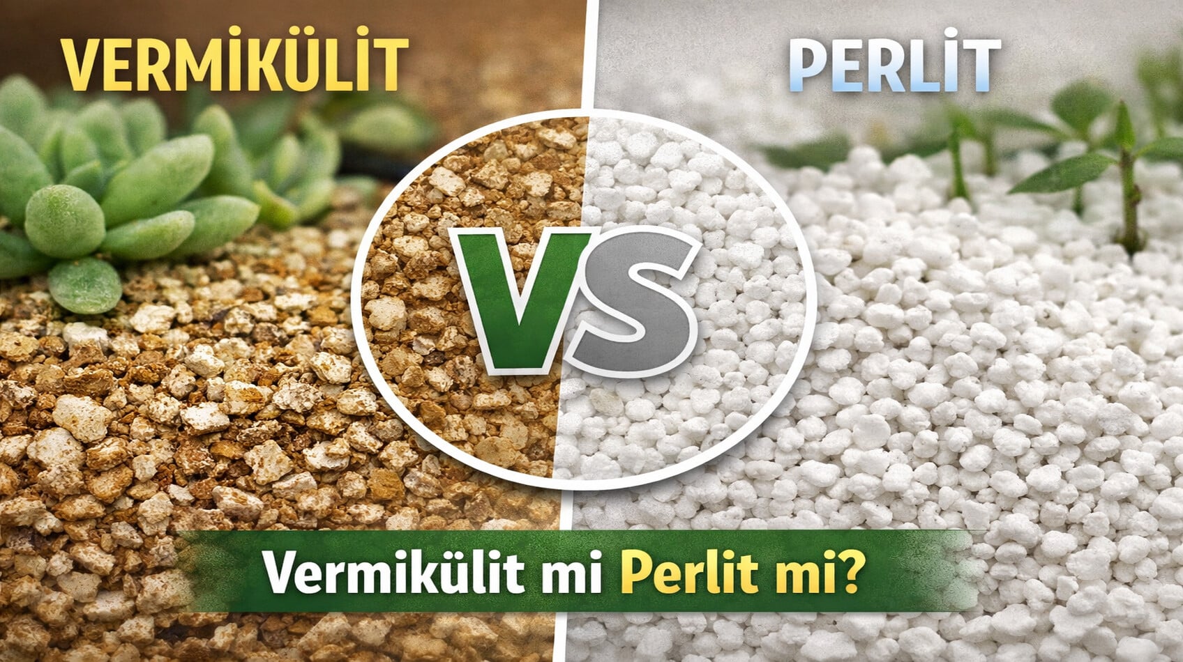 Vermikülit mi perlit mi? Saksı Harcı ve Toprak İyileştirme İçin Doğru Mineral Seçimi Rehberi | Bahçe Market