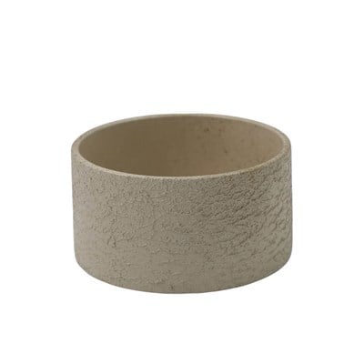 Beton Saksı Dalgalı Silindir 11*21 CM