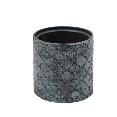 Beton Saksı Desenli Silindir 12,5*12 CM