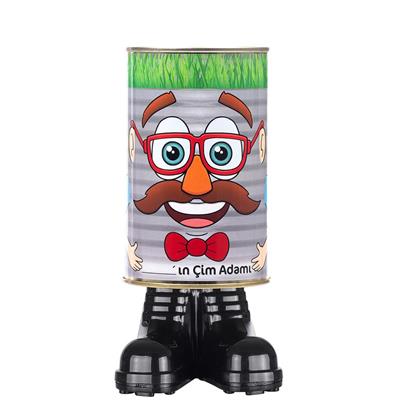 Konserve Bahçem Çim Adam Yetiştirme Seti - Çim Adam Seti