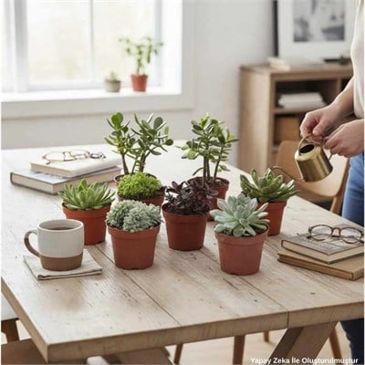 Crassula  10- 20 Cm Yeşil