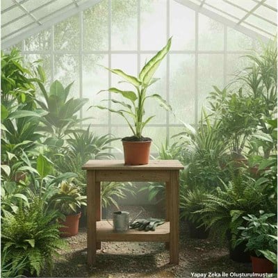 Difenbahya (Dieffenbachia Mars) Yeşil