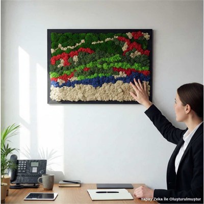 Duvar Bahçe Aranjman - Yaşayan Duvar Bitkileri