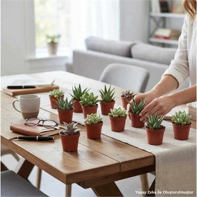 Haworthia Çiçeği - Zebra Kaktüsü 5,5Ø 10-15 Cm