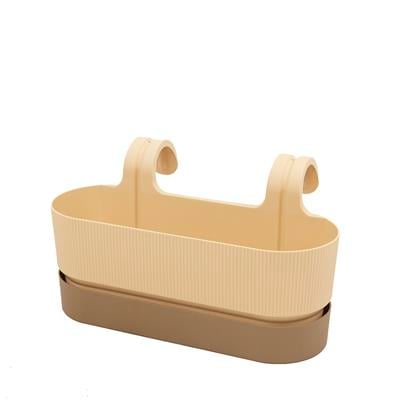 Poliwork Çiftli Kolay Saksı 5,8 Lt 390x150x213 Mm