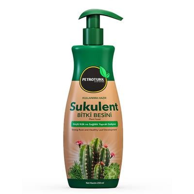 PetroTurk Succulent Sıvı Bitki Besini 250 Ml