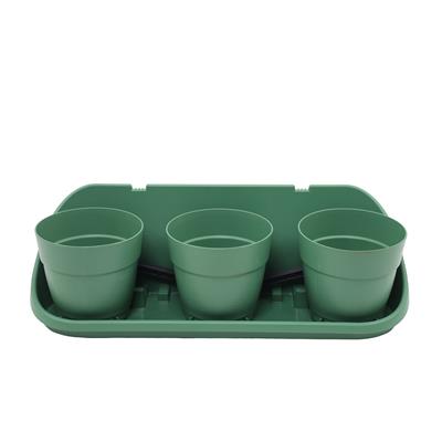 Poliwork Askılı Balkon Saksı 3lü Set 3,3 Lt 475*160*155 Mm