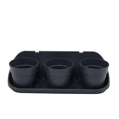 Poliwork Askılı Balkon Saksı 3lü Set 3,3 Lt 475*160*155 Mm