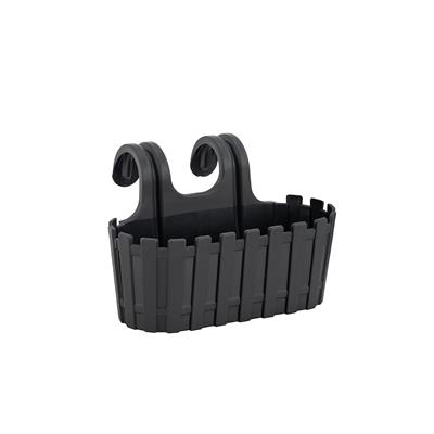 Poliwork Askılı Çit Oval Yuvarlak Saksı 3,5 Lt 290*215*185 Mm