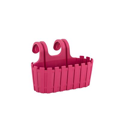 Poliwork Askılı Çit Oval Yuvarlak Saksı 3,5 Lt 290*215*185 Mm