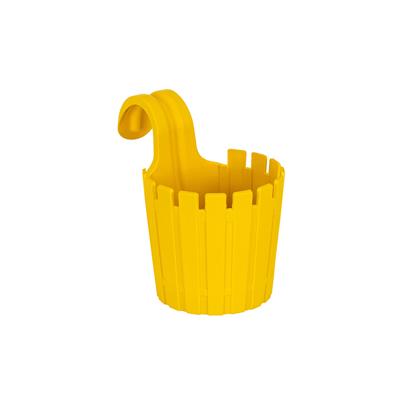 Poliwork Askılı Çit Yuvarlak Saksı 1,5 Lt 155*235*205 Mm