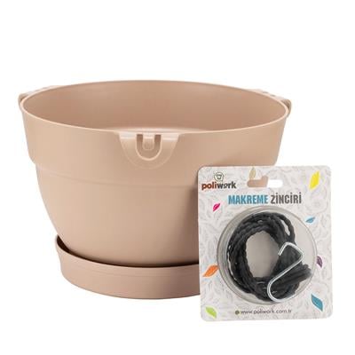 Poliwork Makreme Saksı 4,5 Lt 260*160 Mm
