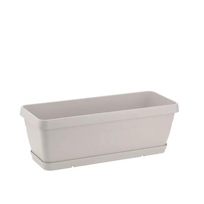 Poliwork Tabaklı Balkon Saksı 4,5 Lt 395*130*135 Mm