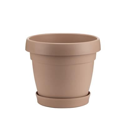 Poliwork Tabaklı Plastik Saksı 5,5 Lt 240*210 Mm