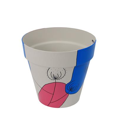 Serinova Desenli Seperatörlü Saksı No:4