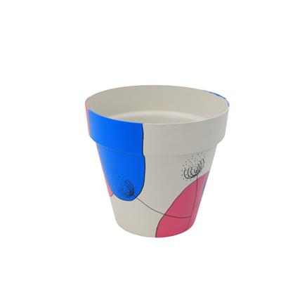 Serinova Desenli Seperatörlü Saksı No:5