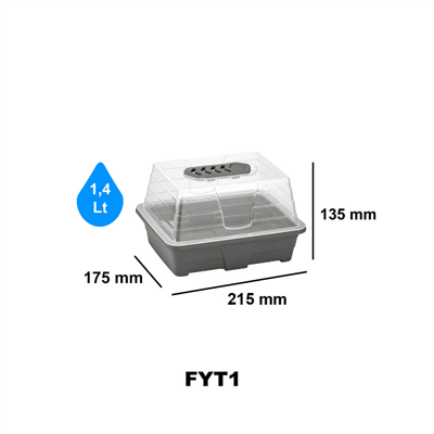 Serinova Fide Yetiştirme Fanusu Takımı Antrasit No: 1 1,4 Lt