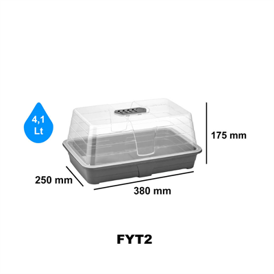 Serinova Fide Yetiştirme Fanusu Takımı Antrasit No: 2 4,1 Lt