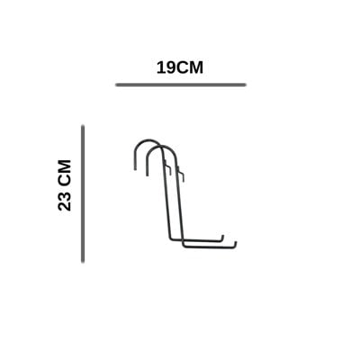 Serinova İkili Metal Askı