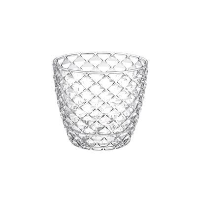 Serinova Kapadokya Kristal Desenli Orkide Saksı 1.4 Lt Şeffaf