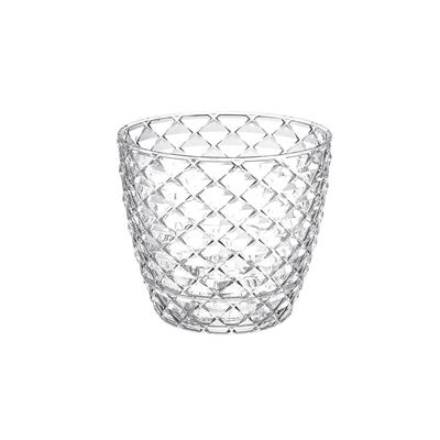 Serinova Kapadokya Kristal Desenli Orkide Saksı 5 Lt Şeffaf