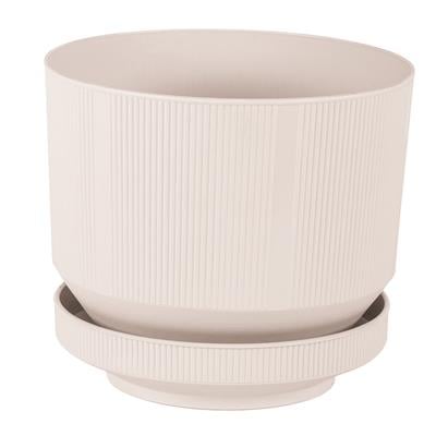 Serinova Lüks Çizgili Desenli Saksı 3.3 Lt