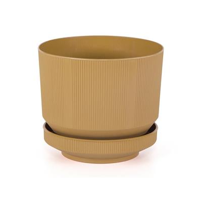 Serinova Lüks Çizgili Desenli Saksı 9 Lt