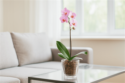 Serinova Orkide Saksısı 0.7 Lt Şeffaf(Orkide Saksı)