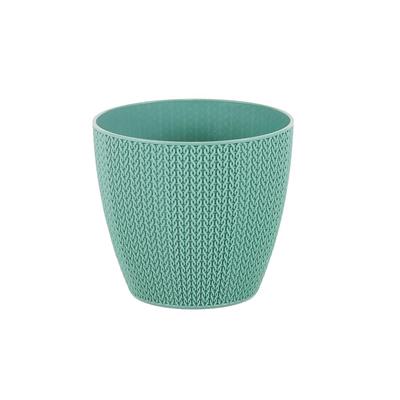 Serinova Sümela Örgü Desenli Saksı  5 Lt