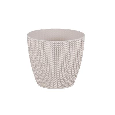 Serinova Sümela Örgü Desenli Saksı  5 Lt